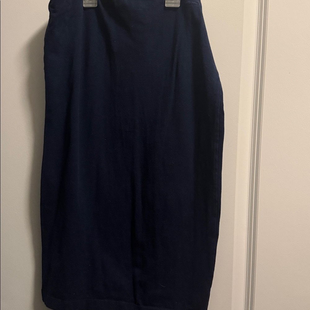 Elegant Navy Blue Skirt